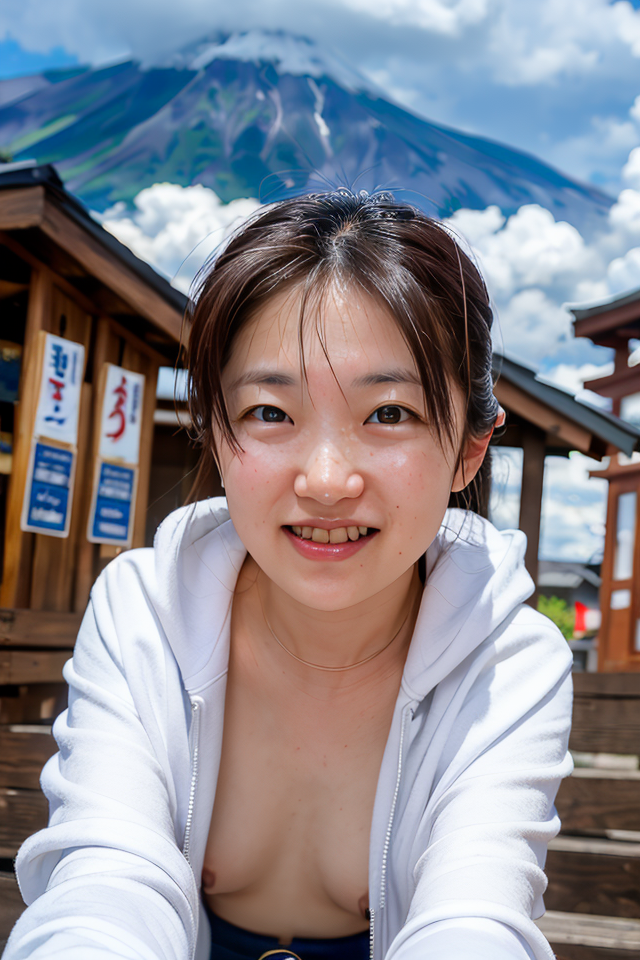 AI Generated Mount Fuji with a naked wife 01 #s3lBtzcU