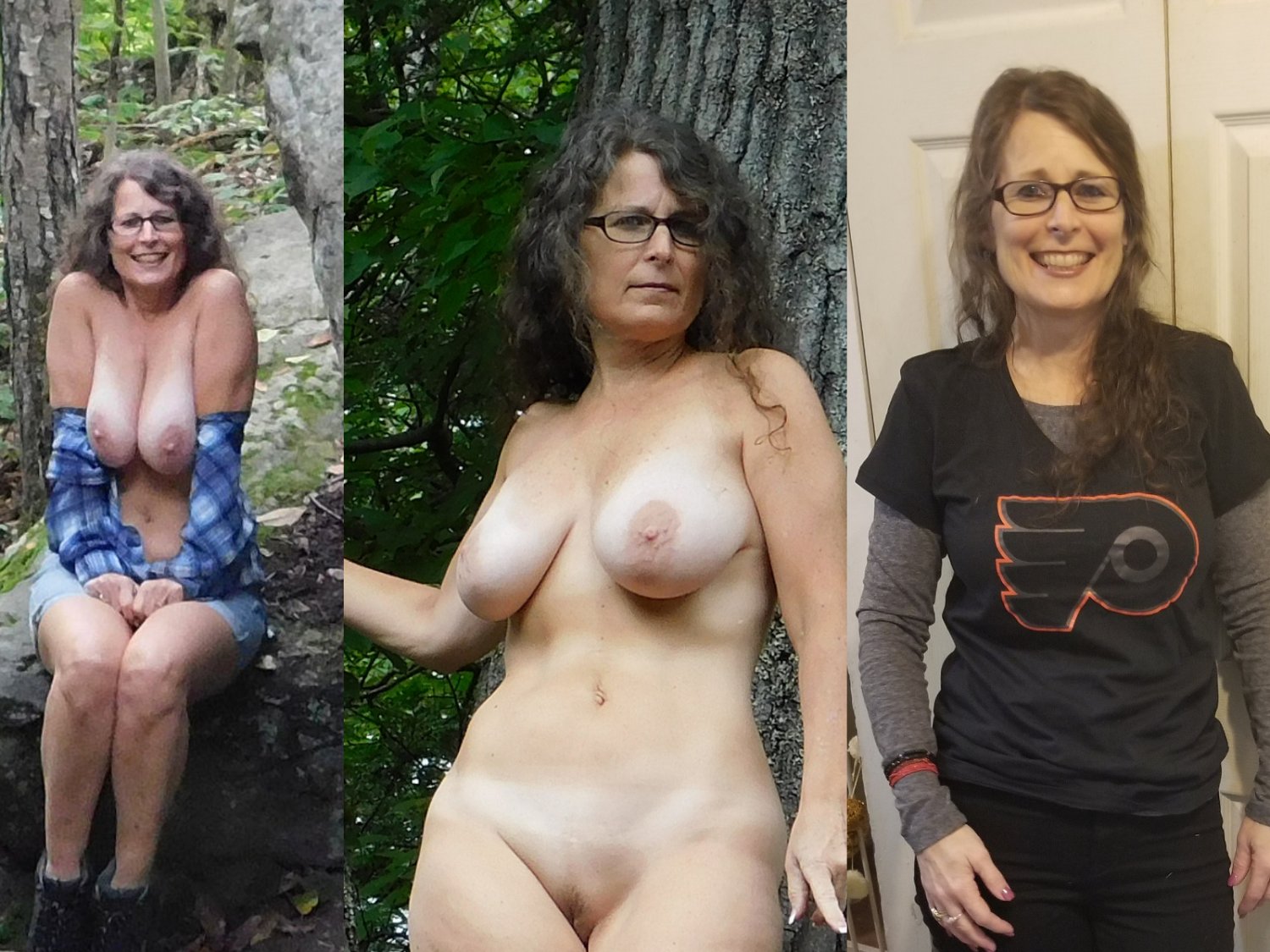 Big Titts on Pa. wife, Dressed/Undressed #KZIf3jRx