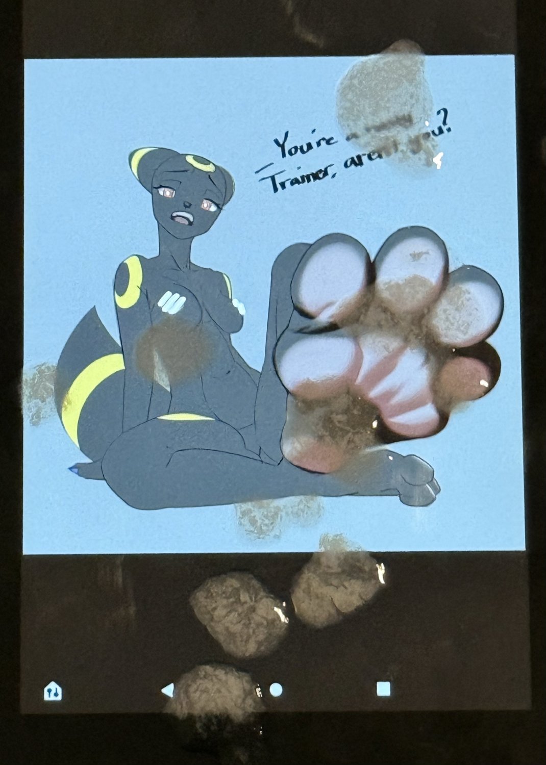 Eevee/eeveelution paw tributes #TemYIX8C