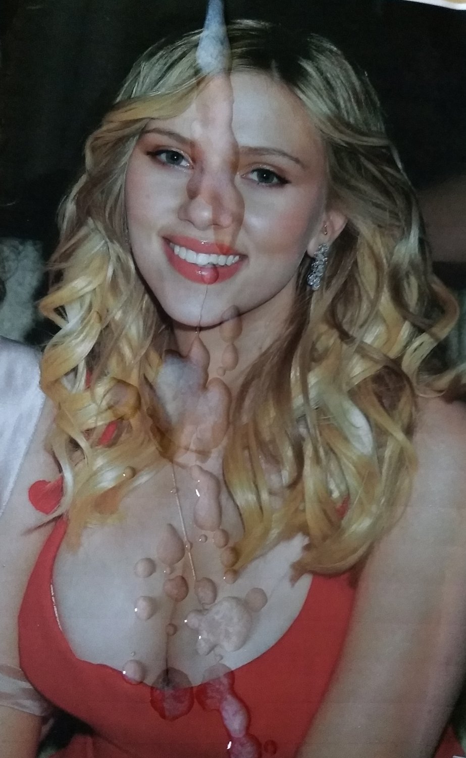 Scarlett Johansson Cum Tribute #fPoMBNM2